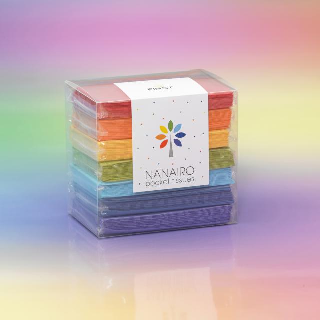 「NANAIRO pocket tissues」2013年4月1日（月）より発売開始