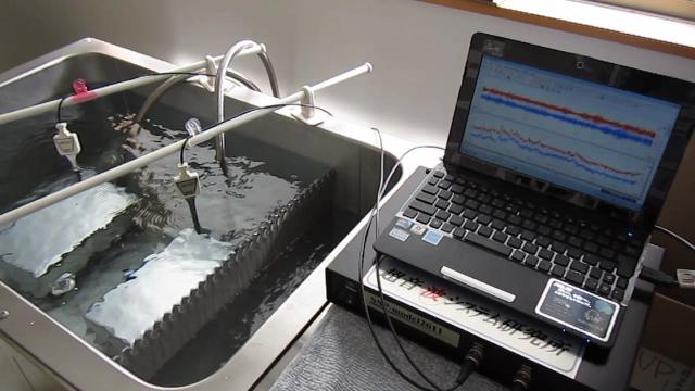 超音波に関する実験動画