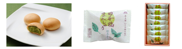 夏限定！緑茶あんの「日本橋まんじゅう」発売【榮太樓總本舗】