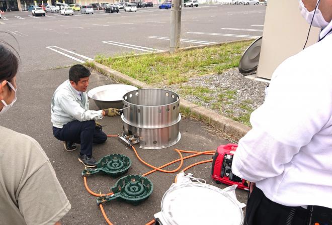 株式会社ジーアイビー×株式会社ダイエー 災害時における合同防災訓練を実施