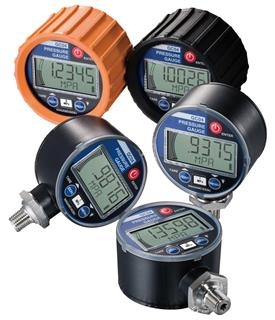 電池式デジタル圧力計