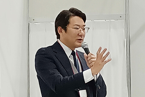 ニューズドテックの粟津社長が講演「モバイルを使い切る時代を創る」